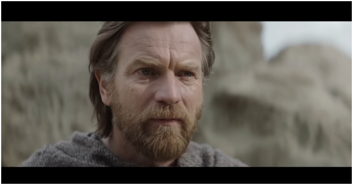 Ewan McGregor as Obi-Wan Kenobi.