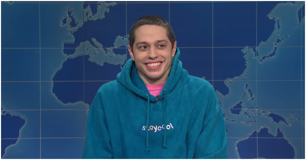 Pete Davidson appears on SNL.