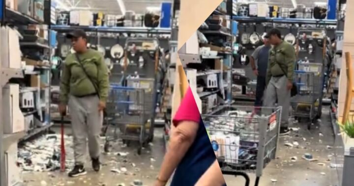 Mississippi shopper destroys walmart with bat