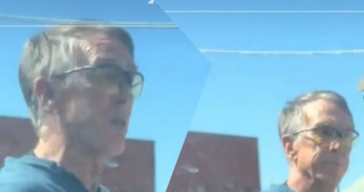 Texas man throws coffee at kids