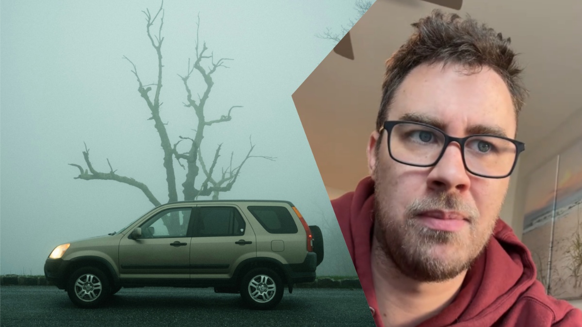 california man finds woman in car